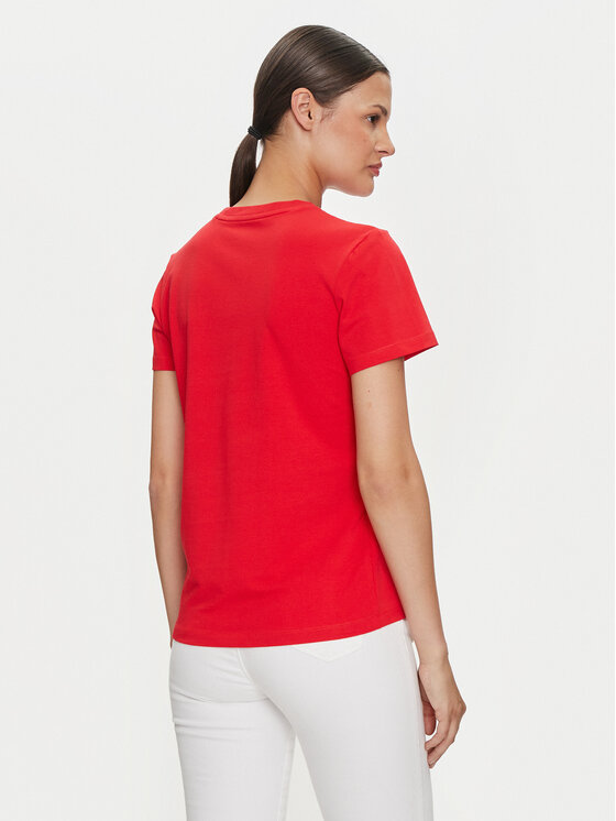 Guess Jeans Guess Jeans T-särk W4YI13 J1314 Punane Regular Fit