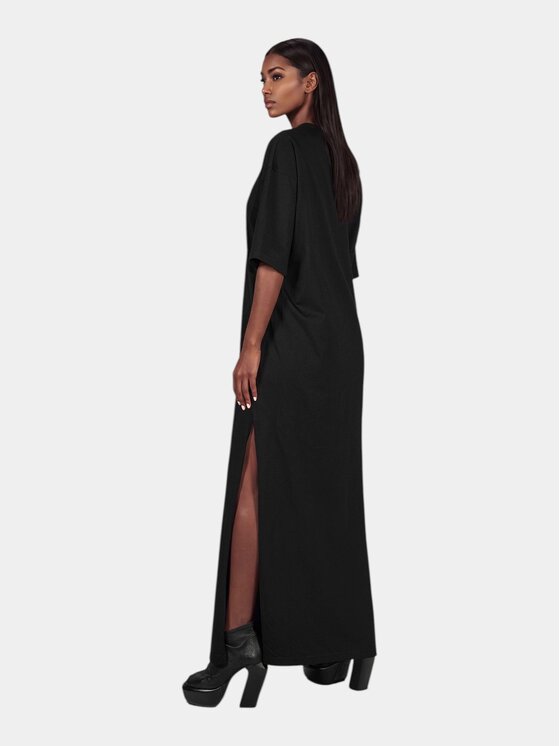 MADE BY SOCIETY MADE BY SOCIETY Sukienka codzienna KIZUNA - D27833 Czarny Basic Fit