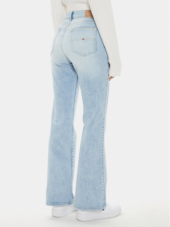 Tommy Jeans Tommy Jeans Džinsi Sylvia DW0DW19285 Zils Flare Fit