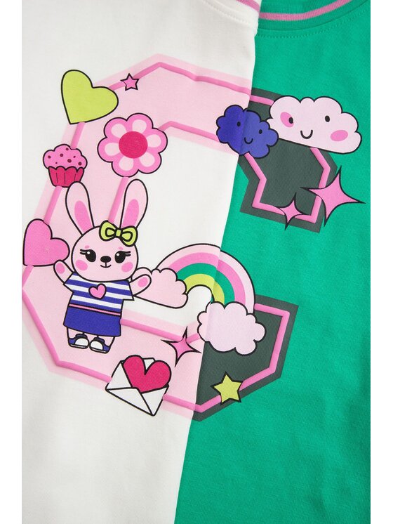Coccodrillo Coccodrillo T-Shirt ZC6143202AGK-003 Krémová Regular Fit