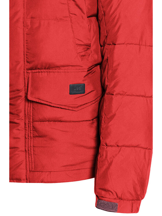 Lee Lee Giubbotto invernale PUFFER JACKET Rosso Regular Fit
