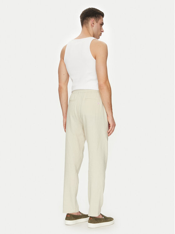 Guess Guess Штани з тканини F5GB02 WH4J0 Зелений Regular Fit