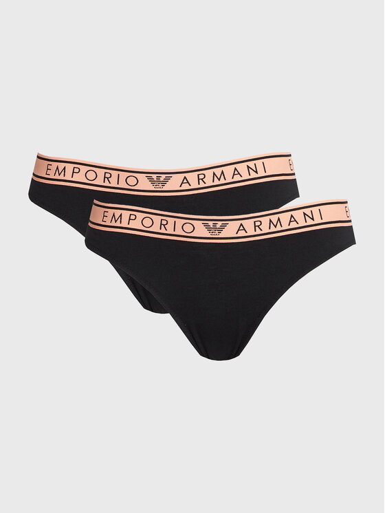 Emporio Armani Underwear Emporio Armani Underwear Komplet fig brazylijskich 163337 3R227 00020 Czarny