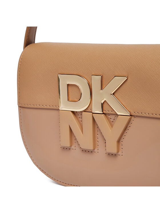 DKNY DKNY Ročna torba Echo Sm Flap Cbody R42EKE28 Rjava