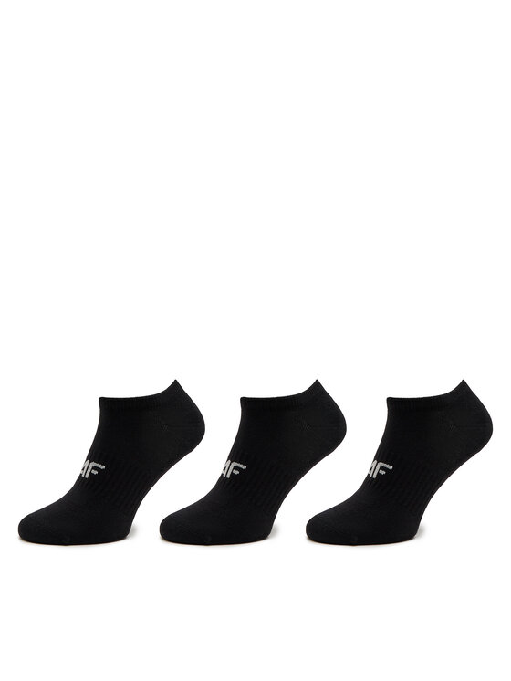 4F 4F Kurze Socken 4FAW23USOCF197 Schwarz