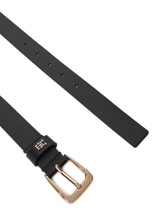 Tommy Hilfiger Tommy Hilfiger Ζώνη Γυναικεία Th Libre 2.5 AW0AW17767 Μαύρο