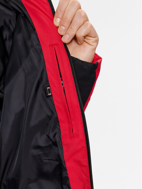 4F 4F Skijacke 4FAW23TDJAM278 Rot Regular Fit