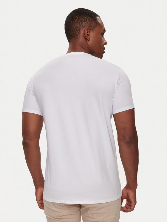 Lacoste Lacoste T-Shirt TH0999 Λευκό Regular Fit