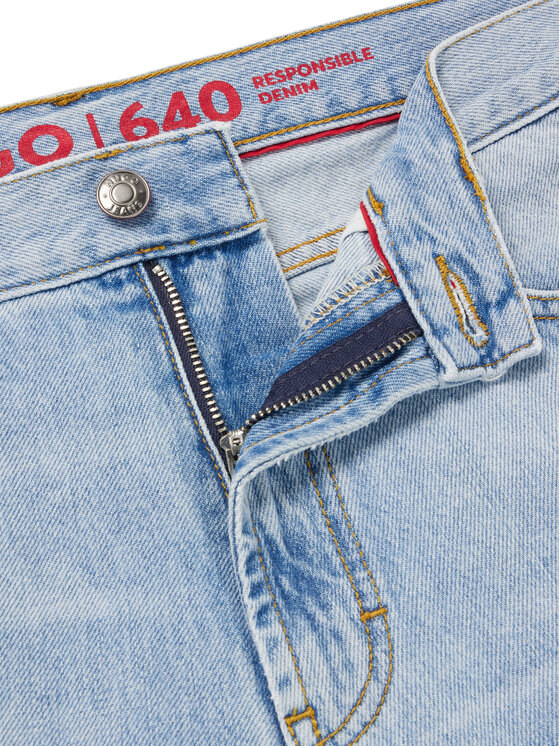 HUGO Hugo Traperice 50489979 Plava Regular Fit