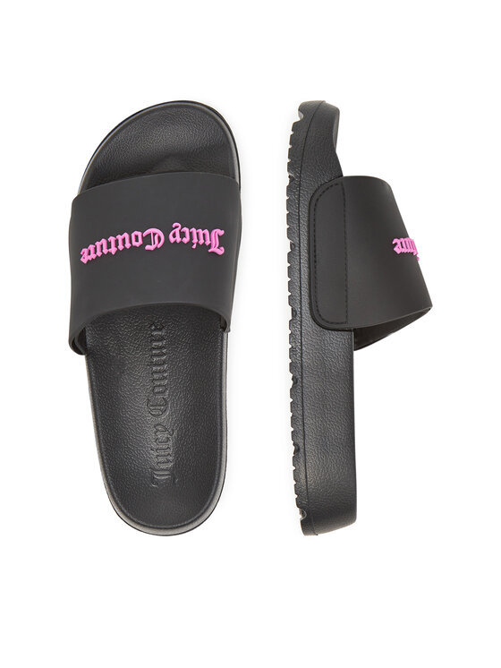 Juicy Couture Juicy Couture Παντόφλες CEOWB-PJC2 Μαύρο