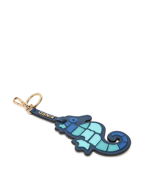 PINKO Prívesok Seahorse Keychain 105032 A2IK Tmavomodrá