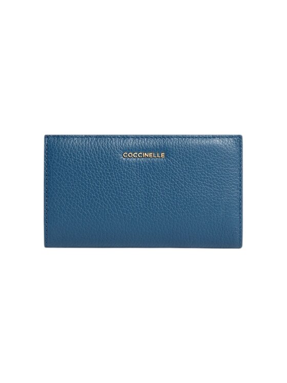 Coccinelle Coccinelle Portafoglio Metallic Large Blu scuro