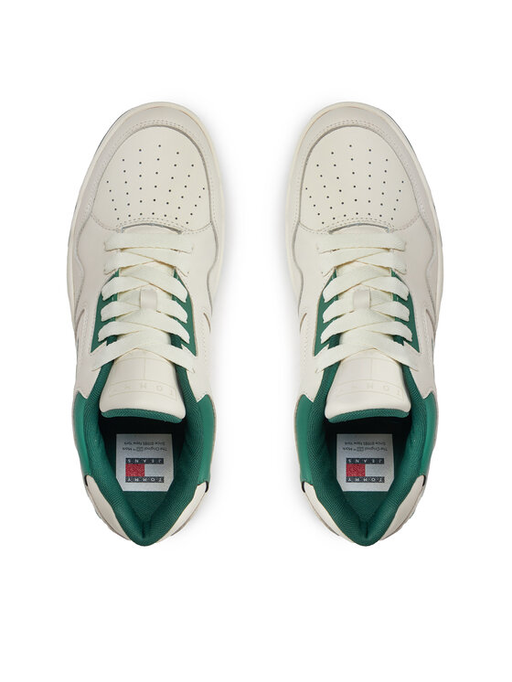 Tommy Jeans Sneakersy Tjm Leather Outsole Color EM0EM01350 Biały ...