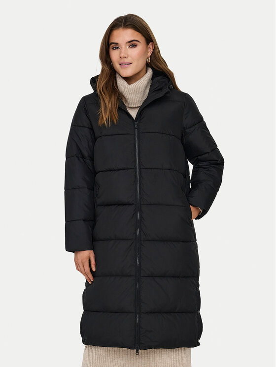 ONLY ONLY Μπουφάν χειμωνιάτικο Montana 15226559 Μαύρο Relaxed Fit