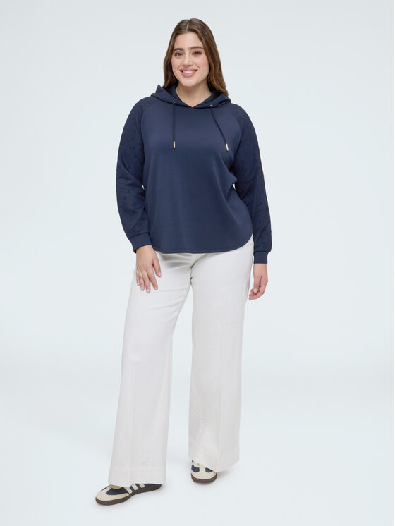 Fiorella Rubino Fiorella Rubino Felpa G852L008967N034 Blu A-Line Fit