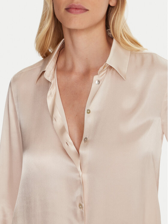 Marella Marella Camicia Bunny 2523116015 Écru Regular Fit