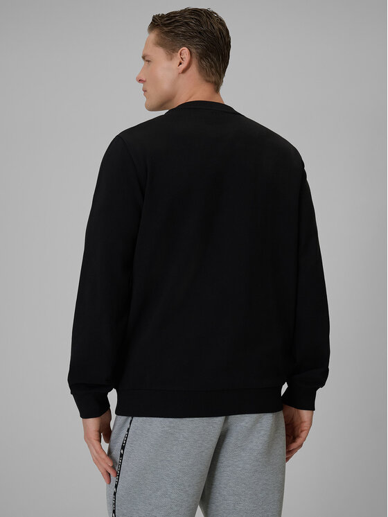 4F 4F Bluza SPORTS CLUB Czarny Regular Fit