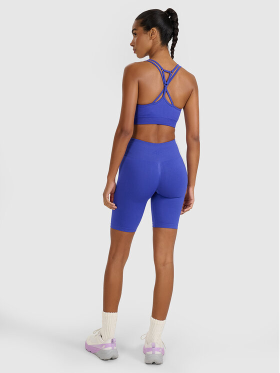 4F 4F Szorty sportowe MULTI ACTIVE Niebieski Slim Fit