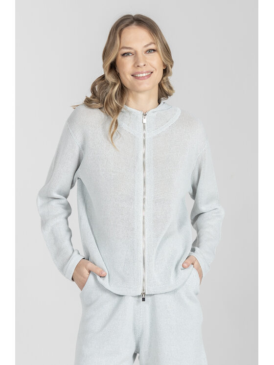 Deni Cler Milano Deni Cler Milano Bluza T-DC-W003-F2-10-51-1 Niebieski Regular Fit