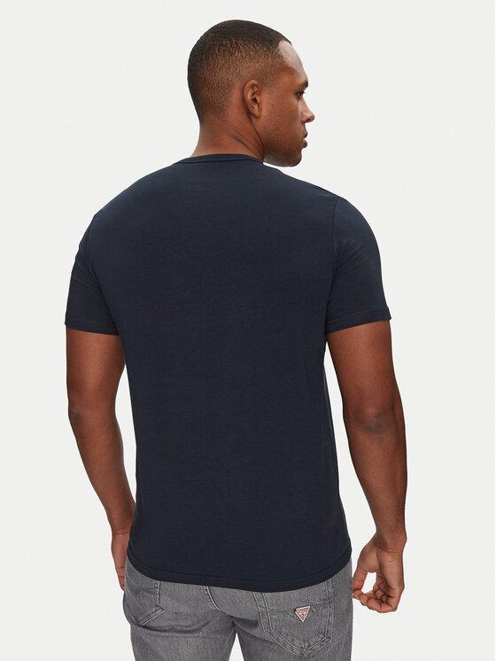 Emporio Armani Underwear Emporio Armani Underwear Σετ 2 T-Shirts EM000391 AF10779 MB143 Σκούρο μπλε Regular Fit