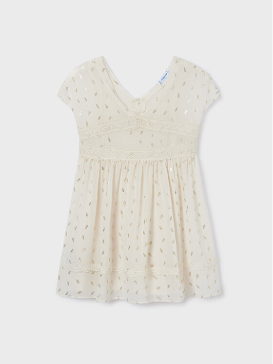 Mayoral Mayoral Sommerkleid 6920 Écru