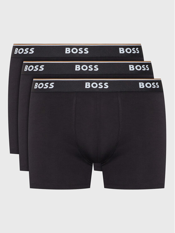 BOSS Boss Set od 3 para bokserica Power 50475282 Crna