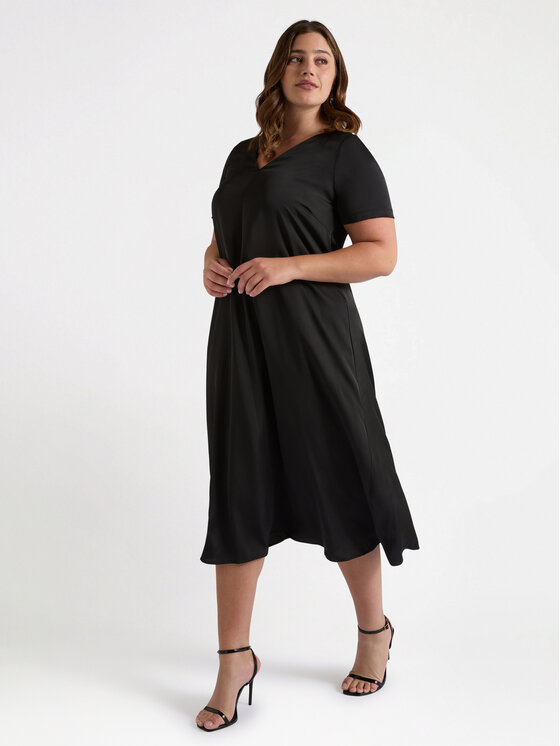 Fiorella Rubino Fiorella Rubino Vestito 7043T001688N033 Nero A-Line Fit