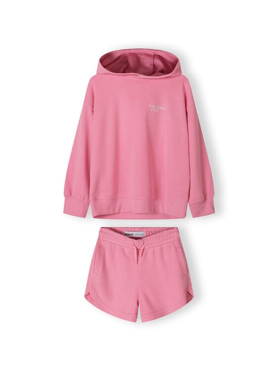 MINOTI MINOTI Bluza 22fleece65 Różowy Regular Fit