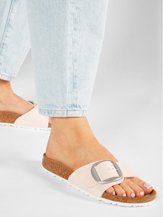 Birkenstock Birkenstock Klapki Madrid Big Buckle 1018773 Różowy