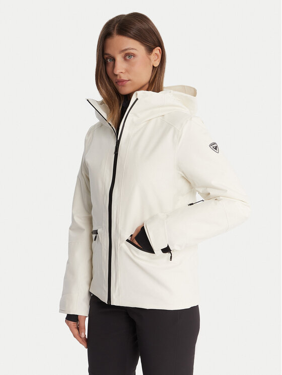 Rossignol Rossignol Slidinėjimo striukė Rochrun RLOWJ04 Écru Regular Fit