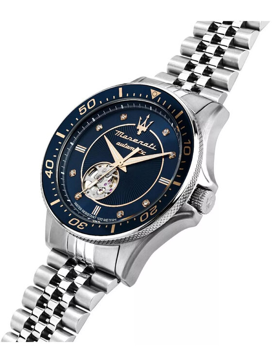 Maserati Maserati Zegarek R8823140013 Srebrny