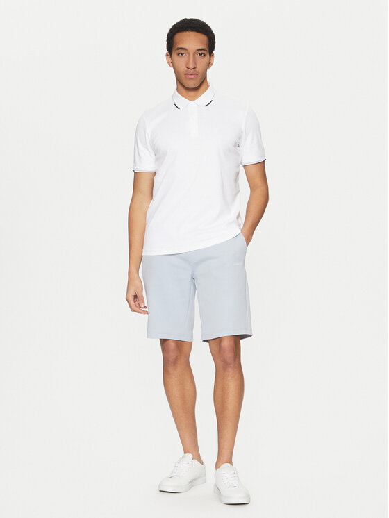 Calvin Klein Calvin Klein Pantaloni scurți sport Micro Logo K10K111208 Albastru Regular Fit