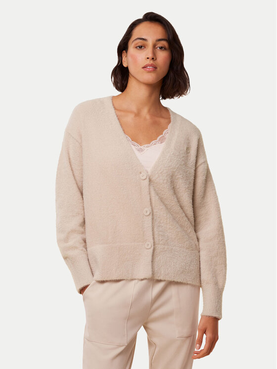 Triumph Triumph Cardigan Smart Thermal 10221469 Bej Regular Fit