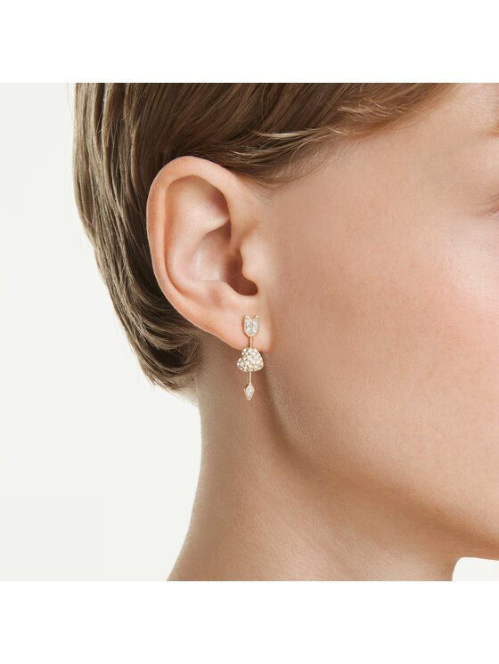 Swarovski Swarovski Kolczyki Idyllia 5737295 Złoty