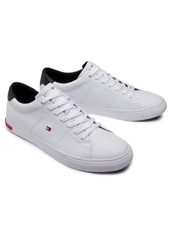 Tommy Hilfiger Sneakers Essential Leather Detail Vulc FM0FM02977 Blanc