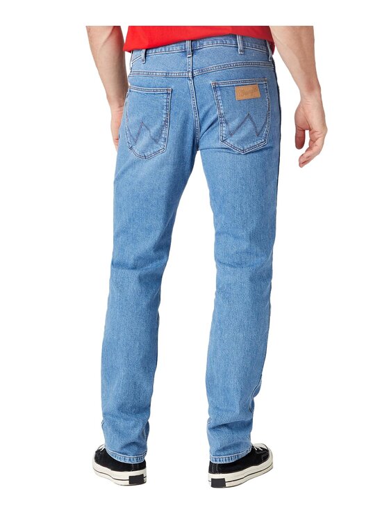 Wrangler Wrangler Jeansy W15QHR18Y Granatowy Straight Leg