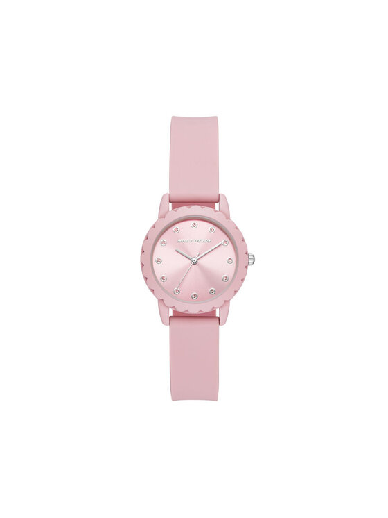 Skechers Skechers Zegarek SCALLOPED BEZEL Różowy