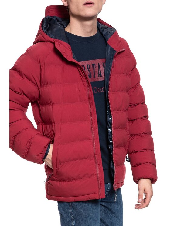 Mustang Mustang Giubbotto invernale DANIEL H PUFFER Rosso Regular Fit