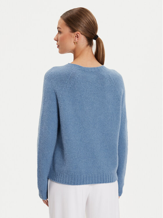 Weekend Max Mara Weekend Max Mara Sweater Ghiacci 2425366111 Kék Regular Fit