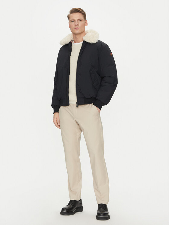 Save The Duck Save The Duck Bomber dzseki D31959M COFY19 Fekete Regular Fit