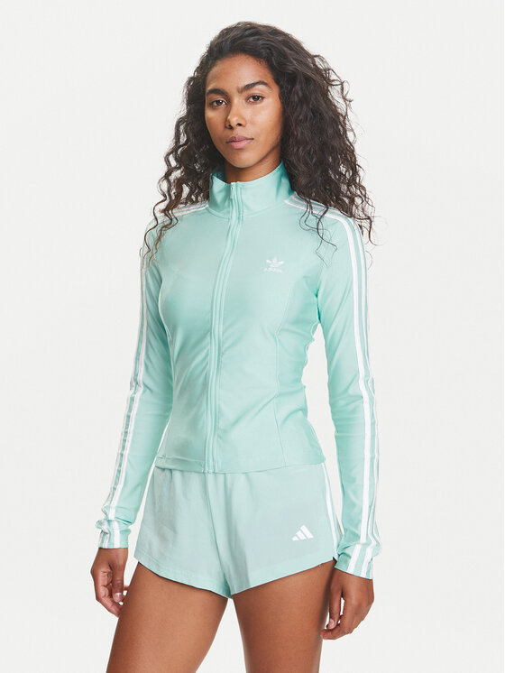 adidas adidas Džemperis adicolor 3-Stripes JC5579 Turkio Slim Fit