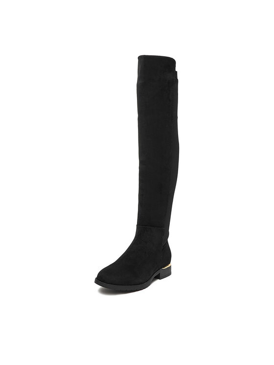 DeeZee DeeZee Čizme preko koljena 10816-2 Crna