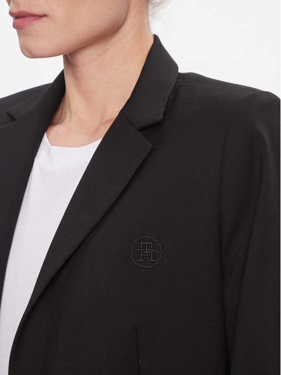 Tommy Hilfiger Tommy Hilfiger Sacou WW0WW39977 Negru Regular Fit