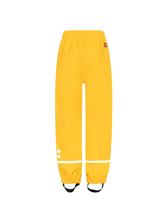 LEGO LEGO Spodnie materiałowe PUCK 101 Żółty Regular Fit