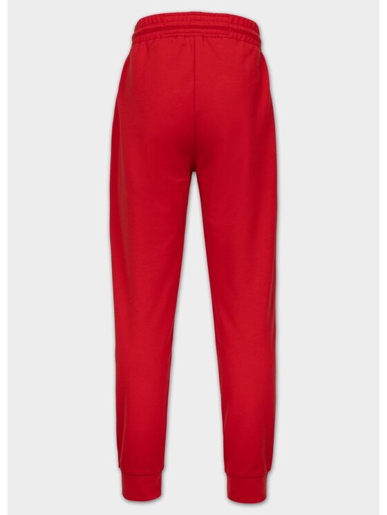 PITBULL PITBULL Spodnie dresowe TAPE PARKER Czerwony Regular Fit