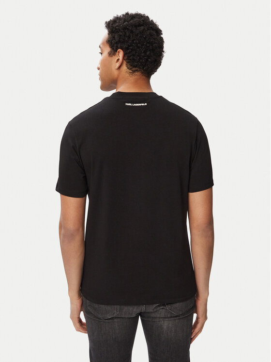 KARL LAGERFELD KARL LAGERFELD T-shirt 755048 563235 Nero Regular Fit