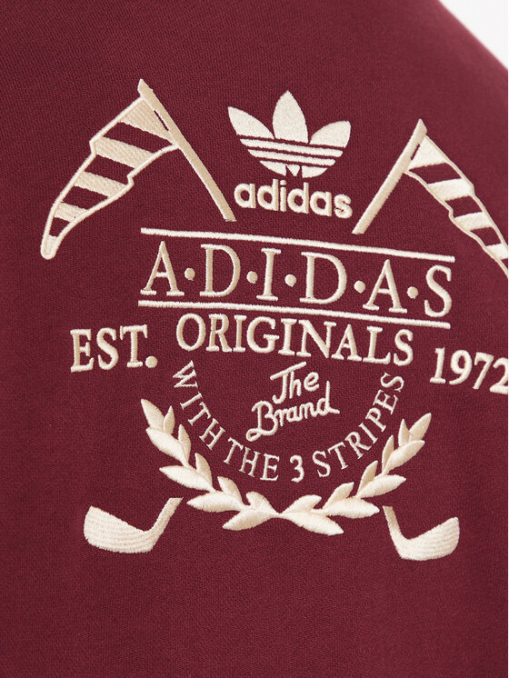 adidas adidas Pletena jopica Graphics Archive Cardigan IC5772 Rdeča Regular Fit