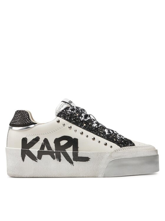 KARL LAGERFELD KARL LAGERFELD Sneakersy KL60190 Bílá