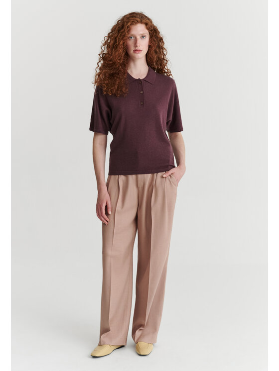 TATUUM TATUUM Bluzka SOBA Czerwony Loose Fit