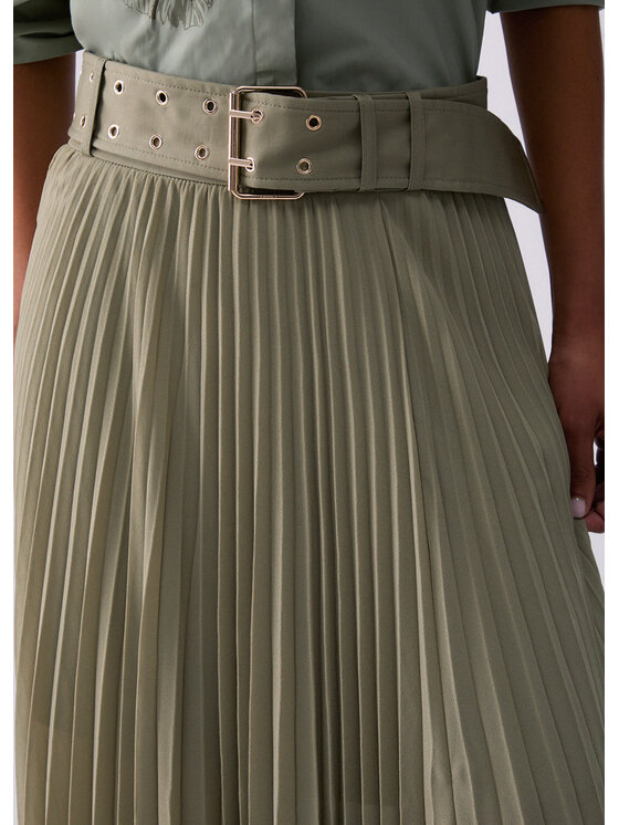 Liu Jo Liu Jo Gonna maxi CA6359T4691P9639 Verde Regular Fit